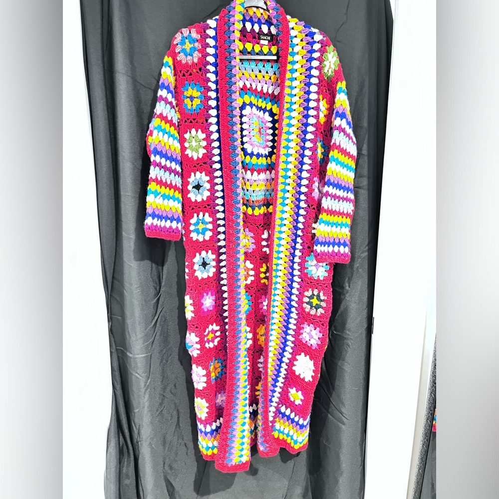 Granny Crochet Kimono